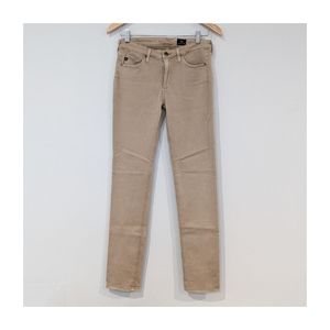 AG The Prima Mid-Rise Cigarette Khaki Jeans